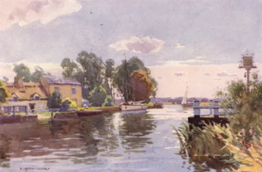 Horning Ferry, sul Bure, Norfolk