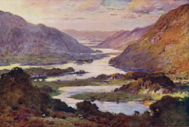 Laghi di Killarney dalla Strada di Kenmare