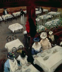 In un caffè, 1905