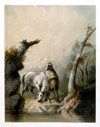 Auguste e il suo cavallo