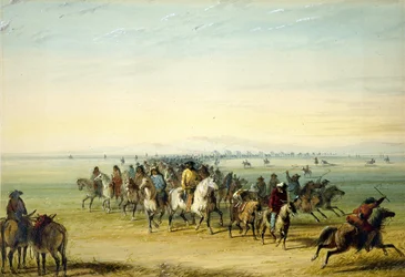 Caravan in viaggio