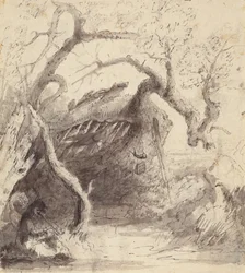 Capanna indiana sul Platte, c.1837