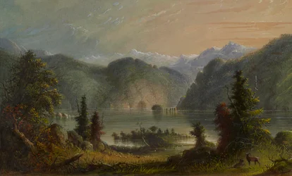 Scena sul lago