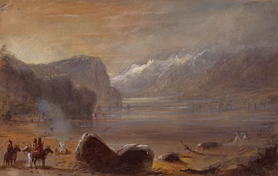 Lago, Catena Wind River, c.1837