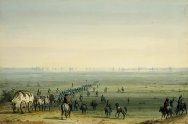 Scena della prateria: Miraggio
