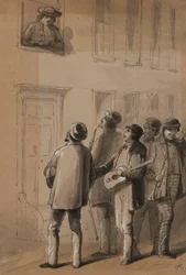 Serenatisti sotto la finestra sbagliata