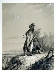 Guardia degli indiani Sioux