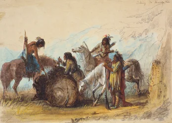 Prendendo la costola del gobbo, c.1858