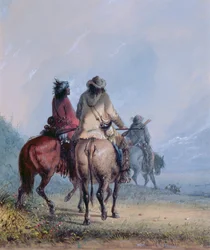Cacciatori di castori in partenza, 1837