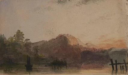 Vista di una montagna
