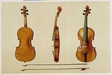 Il violino Hellier realizzato da Antonio Stradivarius (ca. 1644-1737) nel 1679, da «Strumenti musicali»