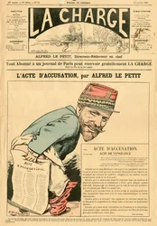 Copertina di La Charge (1888), Satirico a Colori