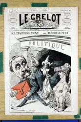 Copertina di "Le Grelot", numero 166, Satirico a Colori