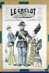 Copertina di "Le Grelot", numero 167, Satirico a Colori