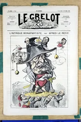 Copertina di "Le Grelot", numero 45, Satirico a Colori