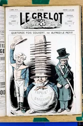 Copertina di "Le Grelot", numero 70, Satirique en Couleurs