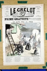 Copertina di Le Grelot, numero 718, Satirico a Colori