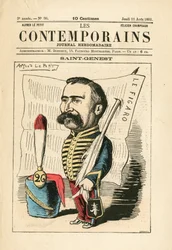Copertina di Les Contemporains, numero 36