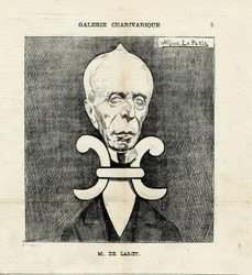 Illustrazione di Alfred Le Pete (1841-1909) in Le Charivari