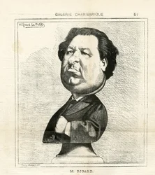 Illustrazione di Alfred Le Pete (1841-1909) in Le Charivari