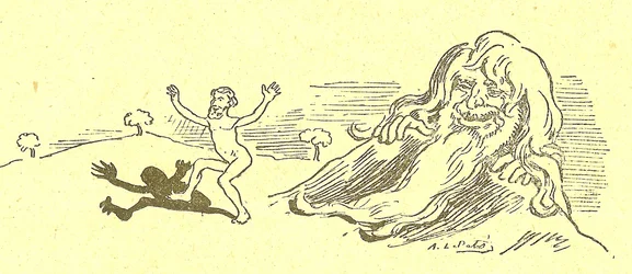 Illustrazione di Alfred Le Petit in Gros-Jean e la sua cura