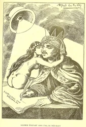 Illustrazione di Alfred Le Petit in Gros-Jean e la sua parrocchia