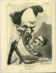 Illustrazione di Alfred Le Pete (1841-1909) in La Charge (1870), No. 3