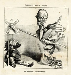 Illustrazione di Alfred Le Petit (1841-1909) in Le Charivari