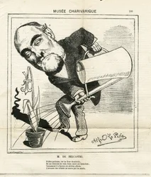 Illustrazione di Alfred Le Petit (1841-1909) in Le Charivari