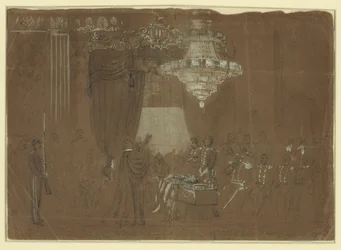 Funerale del colonnello Ellsworth alla Casa Bianca