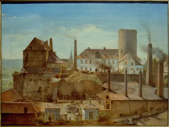 La fabbrica Harkort al castello di Wetter sulla Ruhr