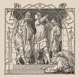 I Nibelunghi. Come hanno gettato i morti fuori dalla sala, 1840-1841