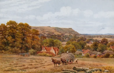 Chanctonbury Ring vicino a Worthing