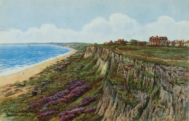Scogliere, guardando a ovest, Barton-on-Sea
