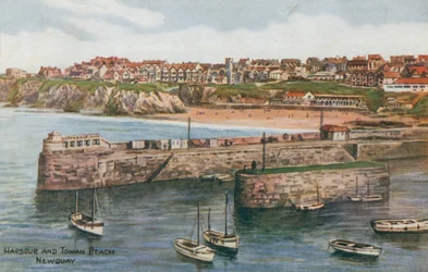 Porto e spiaggia di Towan, Newquay