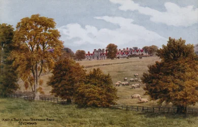 Knole Park, dalla Tonbridge Road, Sevenoaks