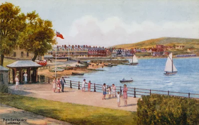 Ingresso del molo, Swanage