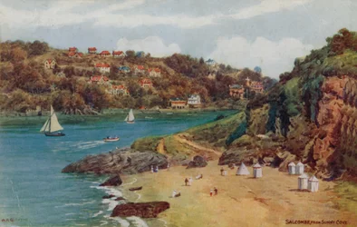 Salcombe, da Sunny Cove