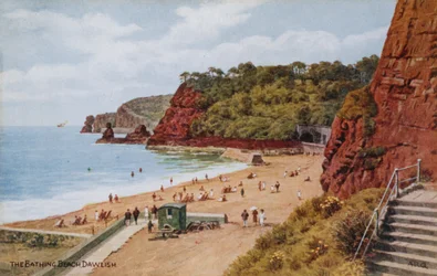 La spiaggia di Dawlish