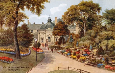 Ingresso dei Valley Gardens, Harrogate