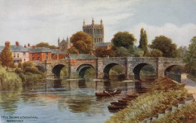 Ponte di Wye e Cattedrale, Hereford