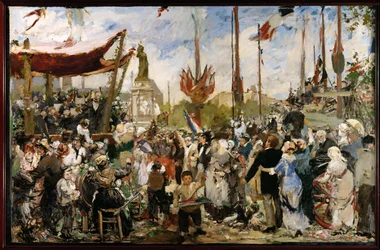 Il 14 luglio 1880 (schizzo a olio)