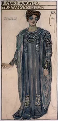 Copia di un costume per Isolde, per una produzione di 