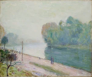 Una curva del fiume Loing