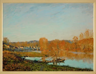 Autunno: rive della Senna presso Bougival (olio su tela)