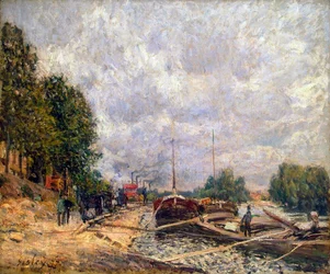 Chiatte a Billancourt, 1877