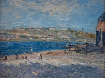 Sponde del fiume a Saint-Mammès