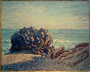 Storrs Rock, Ladys Cove, la sera