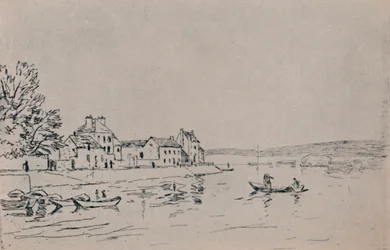 Le rive del Loing, c.1880s, 1946