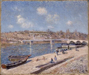 La spiaggia di Saint-Mammès